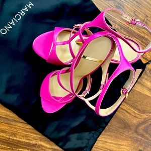 Marciano pink heels